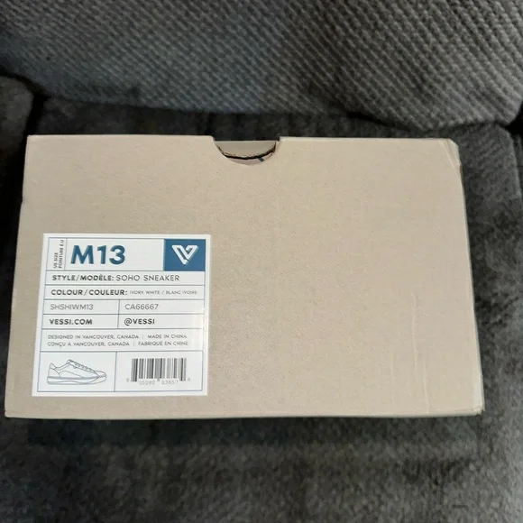 NEW pair of VESSI Soho Sneakers Size 13 Men’s - Picture 9 of 10